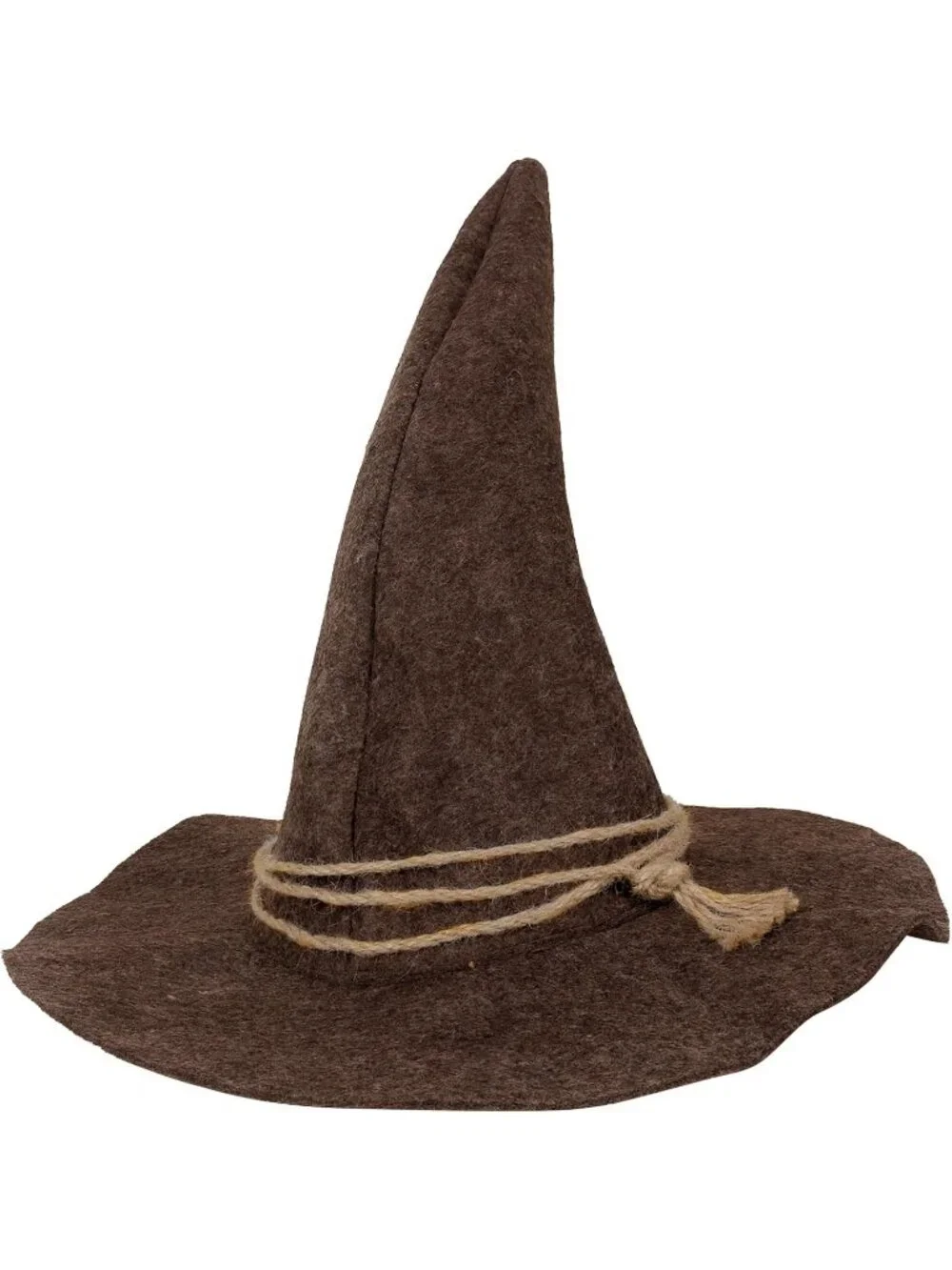 Halloween Brown Scarecrow Hat Adults Wizard Witch Halloween Costume For Parties